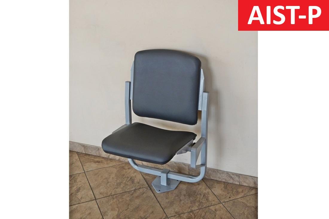 Tapicerowane krzesła składane na korytarze - prostar