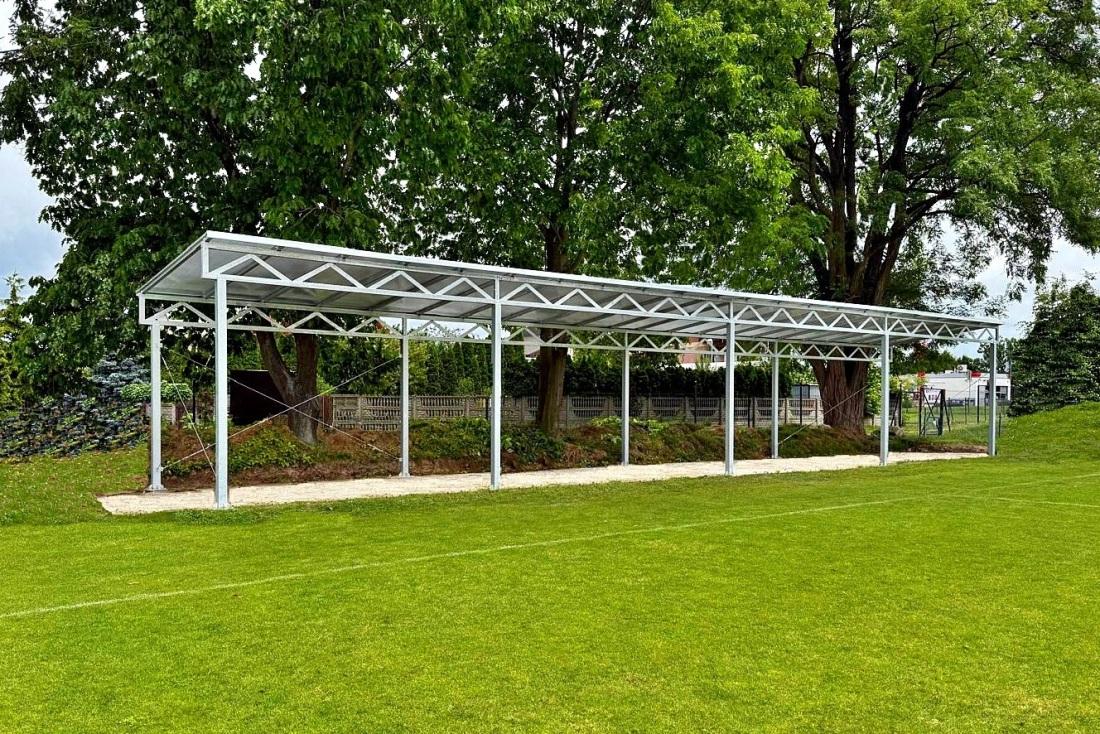 zadaszenie trybun sportowych - Prostar Poznań